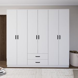 Yaman 1600-63 Matte White Wardrobe