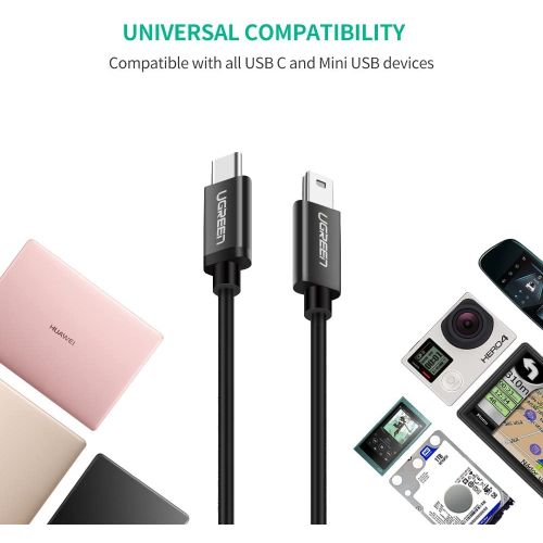 Ugreen USB-C 2.0 na Mini USB 5Pin muški kabel - polybag slika 7