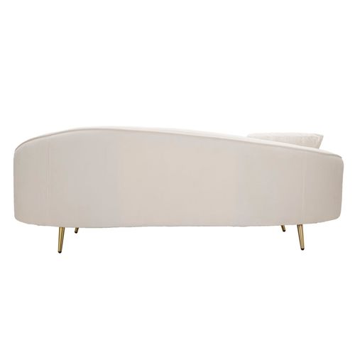 Mauro Ferretti Trosjed OSLO CREAM 185x84x68 cm slika 8