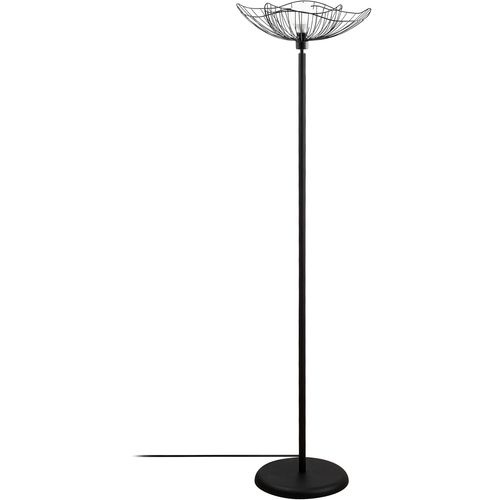 Opviq Podna lampa FARAC, crna, metal, 50 x 50 cm, vsina 148 cm, dimenzija sjenila 50 x 14 cm, duljina kabla 350 cm, E27 40 W, Farac - 4100 slika 1