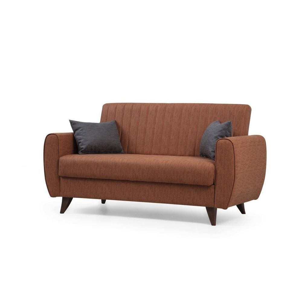 Alkon - Sofa na razvlačenje za 2 osobe u crvenoj boji slika 5
