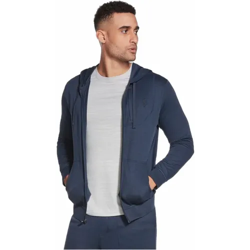 Skechers go knite pique Muški hoodie s cifom m3ja154-nvy slika 6