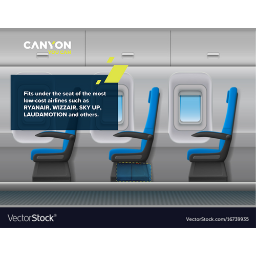 CANYON cabin size backpack for 15.6" laptop, polyester ,dark green slika 12