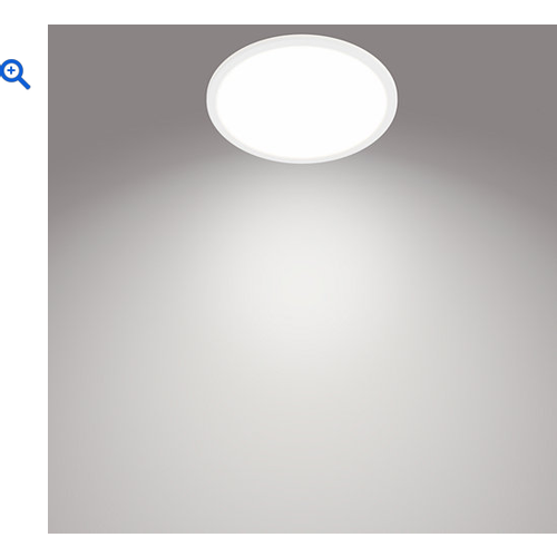 Philips superslim cl550 bela plafonska svetiljka 15w 4000lm ip44 slika 3