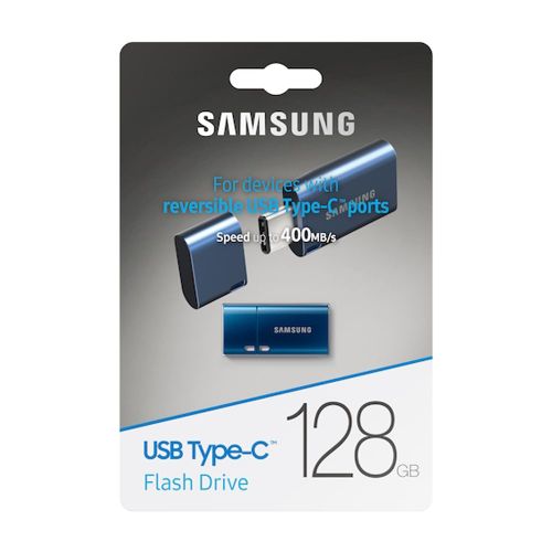 Samsung MUF-128DA/APC 128GB USB Flash Drive, USB3.2 Gen.1 Type-C, Read up to 400MB/s, Blue slika 3