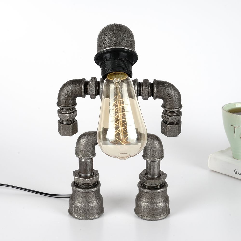 Crna Stolna Lampa Pp083 slika 2