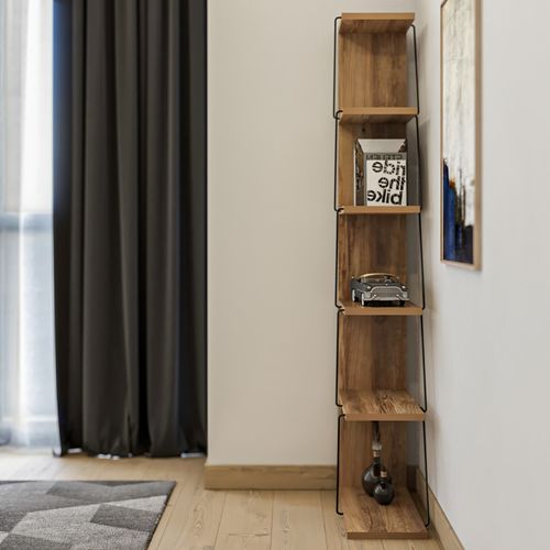 Tlos - Pine  Pine
Black Bookshelf slika 2