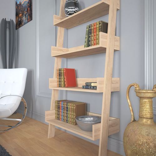 Only - Light Oak Light Oak Bookshelf slika 2