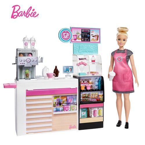 Barbie set za igru - Coffee Shop slika 1