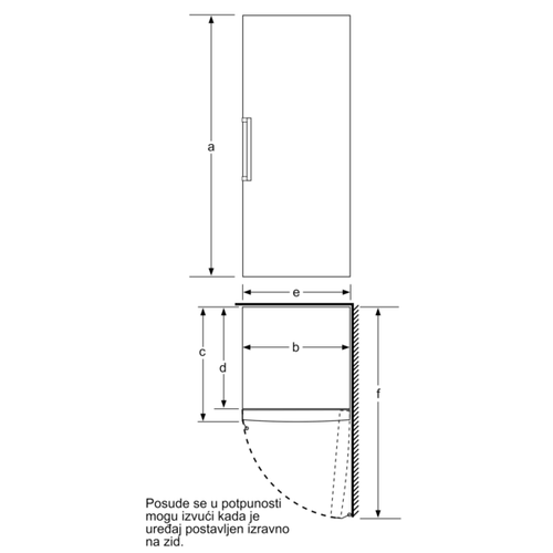 Bosch zamrzivač GSN54AWDV slika 5