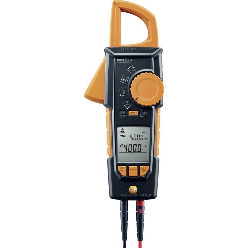 testo 770-2 strujne stezaljke, ručni multimetar  digitalni  CAT III 1000 V, CAT IV 600 V Zaslon (brojevi): 4000 slika 3