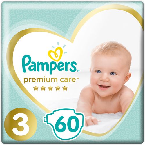 Pampers premium care, pelene s trakicama za učvršćivanje slika 2