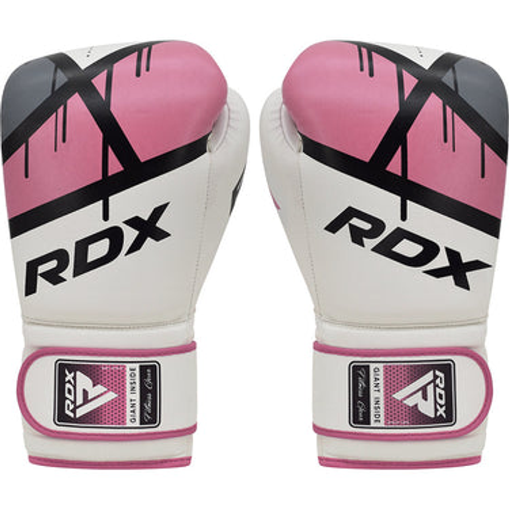RDX Sports Ženske bokserske rukavice F7 Ego - Pink - 10oz slika 3