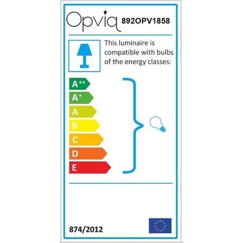 Yıldo - 7015 Crna Bakarna Stona Lampa slika 7