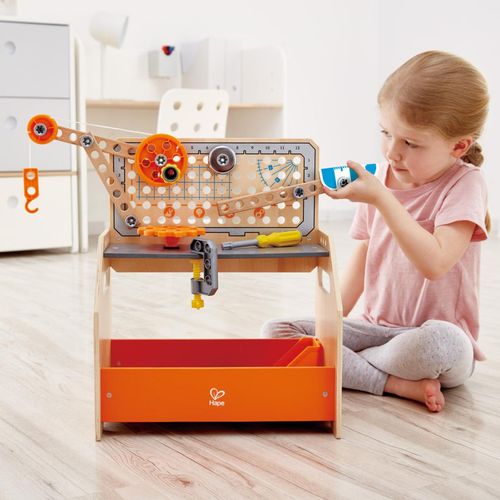 Hape Drvena radionica sa alatom Discovery Scientific Workbench E3028A slika 4