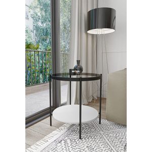 Tory - Transparent, White Transparent
White Side Table