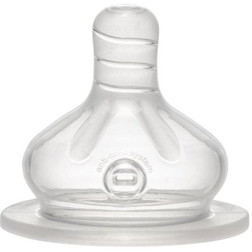 nip® Silikonska duda za flašicu, široko grlo 0m+, Anti-colic, Flow L slika 1