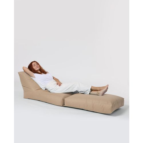 Atelier Del Sofa Vreća za sjedenje, Siesta Sofa Bed Pouf - Mink slika 7