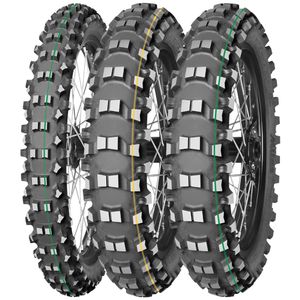 Mitas moto gume 80/100-21 51M Terra Force-EX SM Super Light F TT / zelena črta