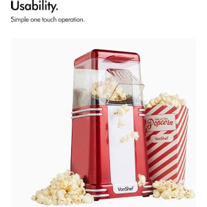 VonShef Retro Aparat za Popcorn