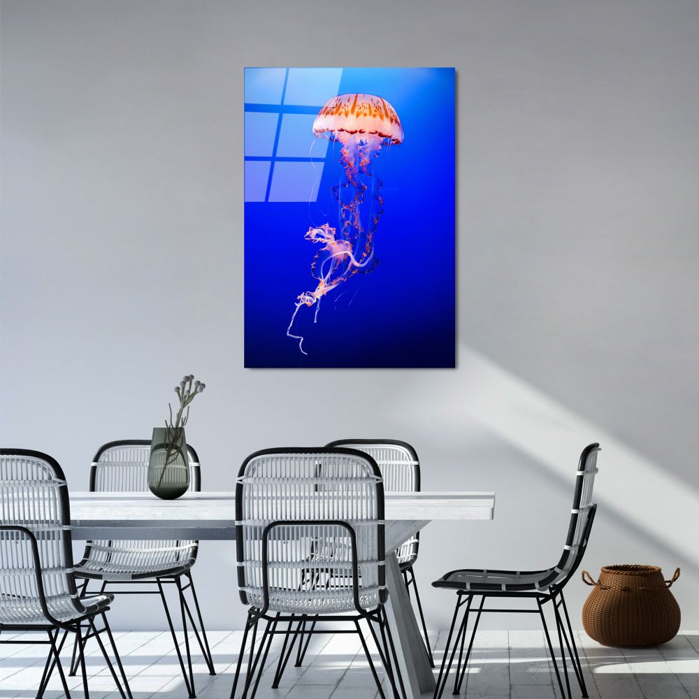UV-154 Dekorativna Slika na Kaljenom Staklu, 70 x 100 cm, Višebojna slika 2
