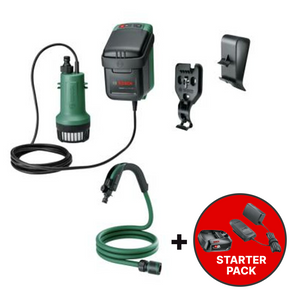 Bosch Vrtna pumpa GardenPump 18 SOLO ALAT  + Starter Set 18V Alliance – baterija PBA 18V 2,5 Ah + punjač AL 18V-20 W