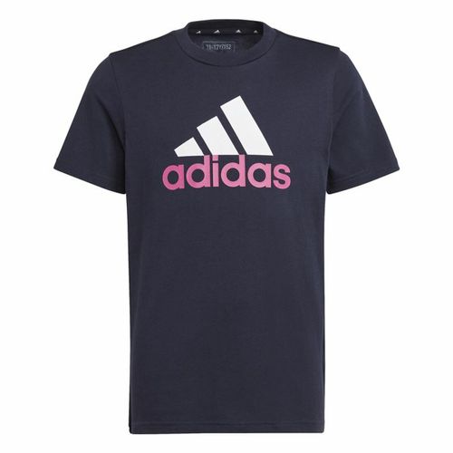 Dječja Majica Kratkih Rukava Adidas Essentials - Tamno plava (13-14 godina) slika 1