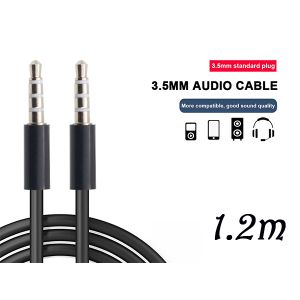 Xwave Audio kabl 3.5mm-3.5mm AUX 1.2m crni