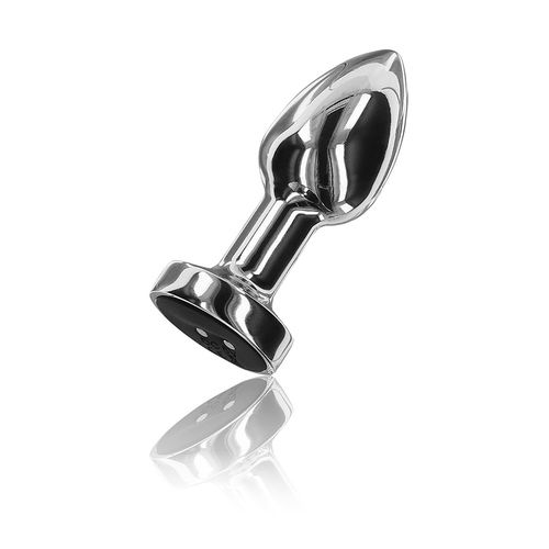 Metalni analni dildo sa vibracijom Vibrating Metal Buttplug S slika 1