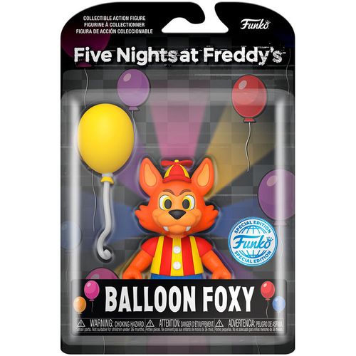 Ekskluzivna Akcijska Figura Five Night at Freddy's Balloon Foxy 12,5 cm slika 1