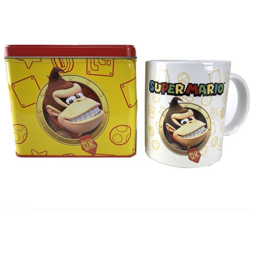 Nintendo Super Mario Bros Donkey Kong Mug + Money box set slika 1