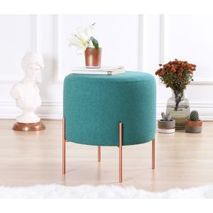 Copper 45 - Green Light Green Pouffe