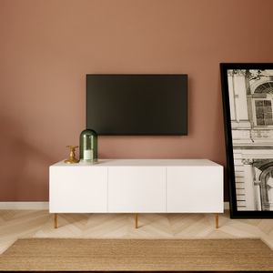 Hanah Home Sezer - L3015 Oak
White TV Stand