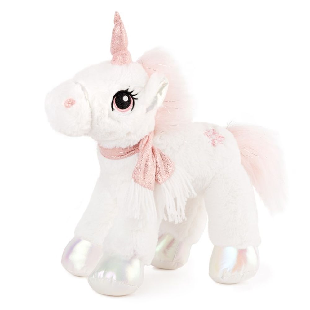 AMEK Plišana igračka Jednorog sa šalom 35cm, Pink slika 1