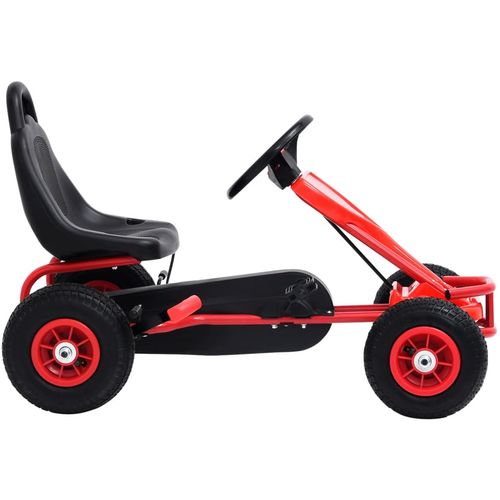 Go-Kart s Pedalama i Pneumatskim Gumama Crveni slika 36