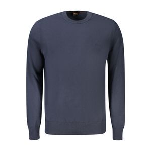 HUGO BOSS MEN'S SWEATER BLUE