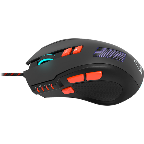 CANYON Wired Gaming Mouse with 8 programmable buttons, sunplus optical 6651 sensor, 4 levels of DPI default and can be up to 6400, 10 million times key life, 1.65m Braided USB cable slika 5