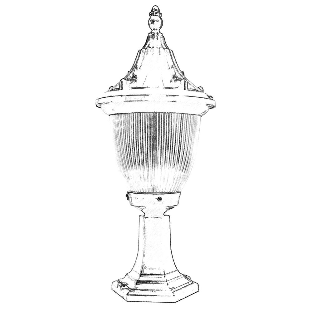 BSU-68186-BSY-M3-K Crna Spoljašnja Zidna Lampa slika 2