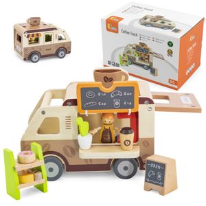 Viga food truck drveni auto caffe slastičarna