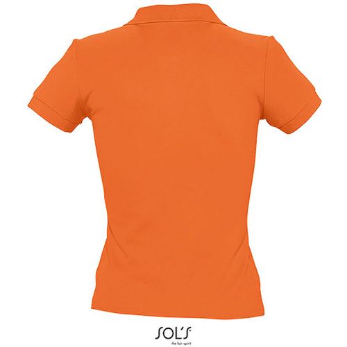 PEOPLE ženska polo majica sa kratkim rukavima - Narandžasta, M  slika 6