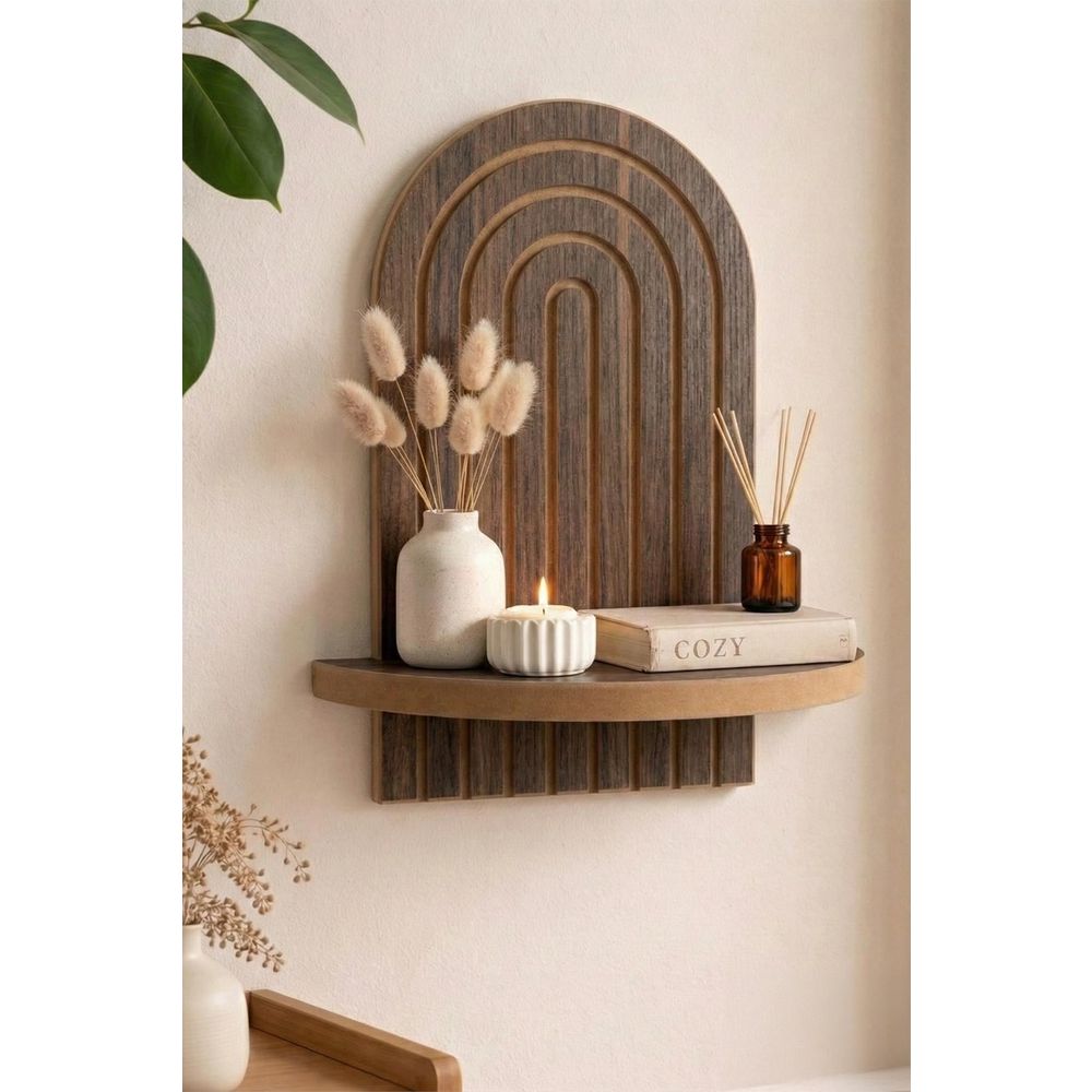 Polica za Zid Artmtkwll1 - Wenge slika 2