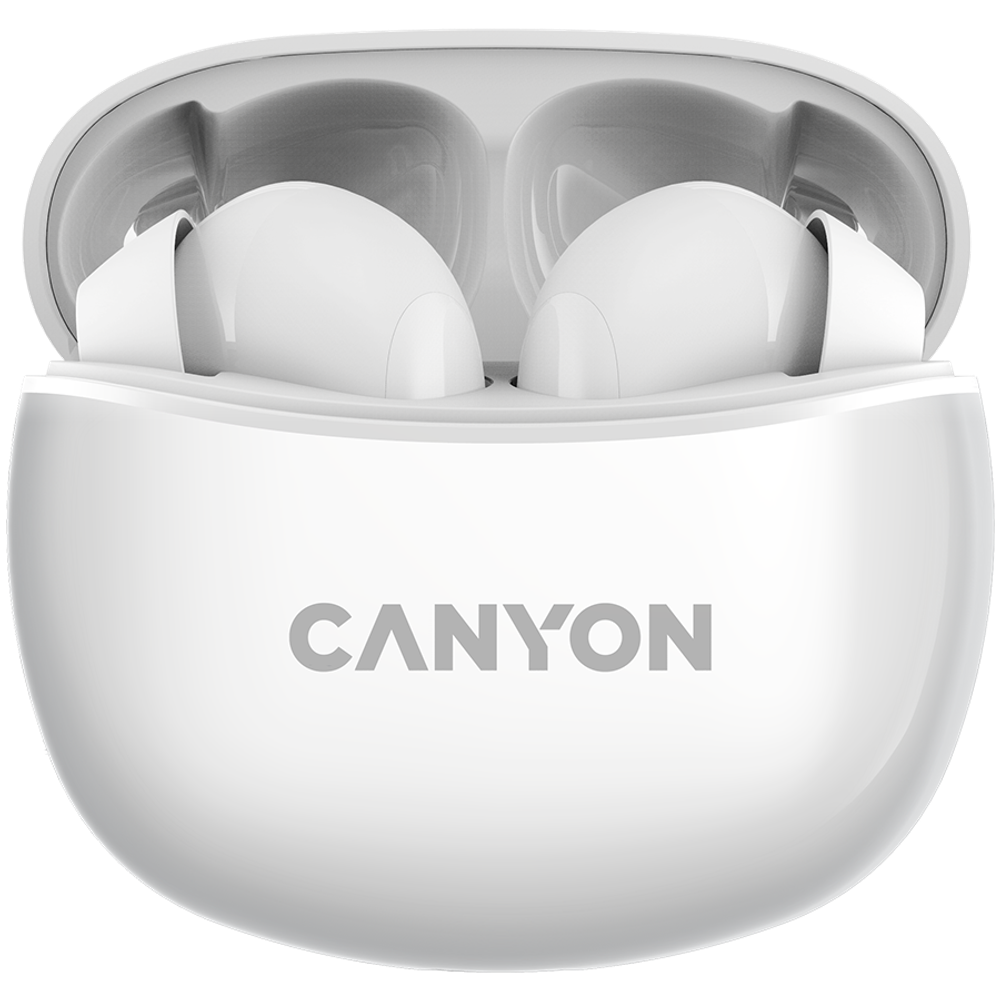 CANYON TWS-5 Bluetooth slušalice, bijele slika 1