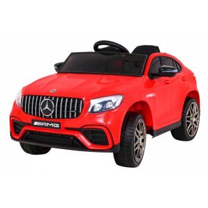 Licencirani auto na akumultor Mercedes Benz GLC63S 4x4- crvena