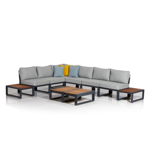 Lapuarta 1 - Grey, Black Grey
Black Garden Lounge Set slika 1