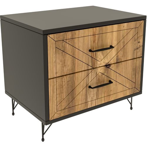 Felicita Anthracite
Oak Nightstand slika 3