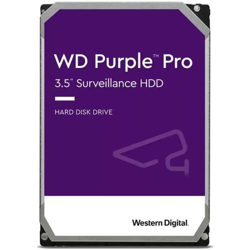 WD 12TB 3.5" SATA III 256MB 7200rpm WD121PURP Purple Pro hard disk slika 1