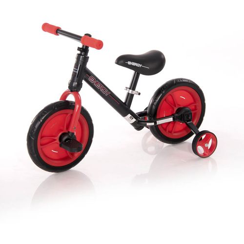 LORELLI ENERGY 2u1 Dječji Balansirajući Bicikl ili Bicikl s pedalama i Pomoćnim kotačima Black/Red (2-4 god.) slika 2
