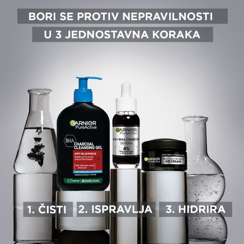 Garnier Pure Active Charcoal Air matirajuća krema protiv nepravilnosti 50ml slika 3