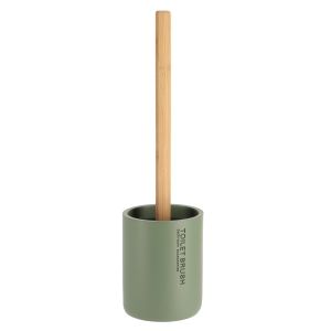 TENDANCE WC ČETKA 36CM ZELENA/BAMBOO 66101149