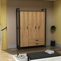 Athena Atlantic Pine
Black Wardrobe